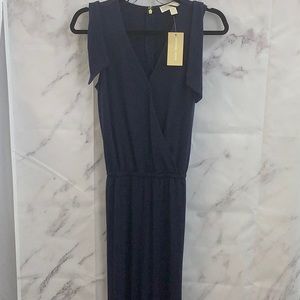 NWT- Michael Kors Cropped Leg Belted Jumpsuit